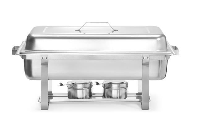 Podgrzewacz na pastę GN 1/1 Kitchen Line 9 l stal nierdzewna Hendi 475904