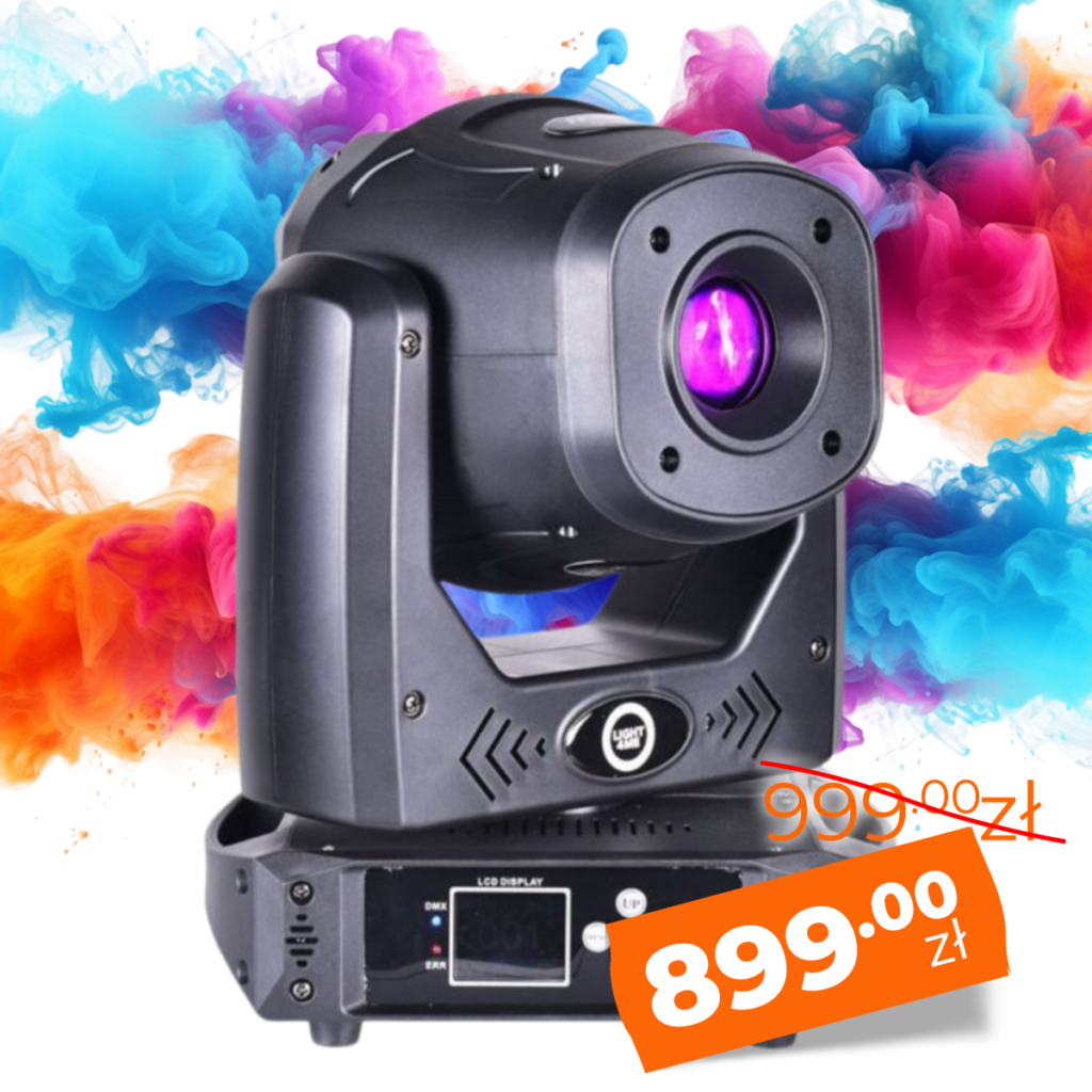 LIGHT4ME RAPID SPOT 100 głowica ruchoma LED oświetlenie estradowe